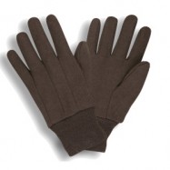 Brown Jersey Gloves Men’s Medium Weight