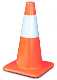 18″ Cones with 6″ Reflective Collar
